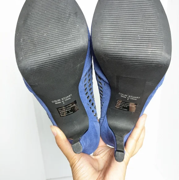 Colin Stuart suede heels - Picture 14 of 16